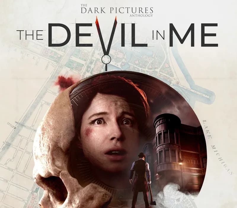 Okładka gry THE DARK PICTURES ANTHOLOGY: THE DEVIL IN ME Xbox One & Series X/S