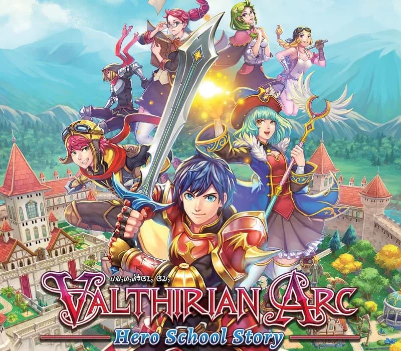 Okładka gry Valthirian Arc: Hero School Story STEAM KLUCZ