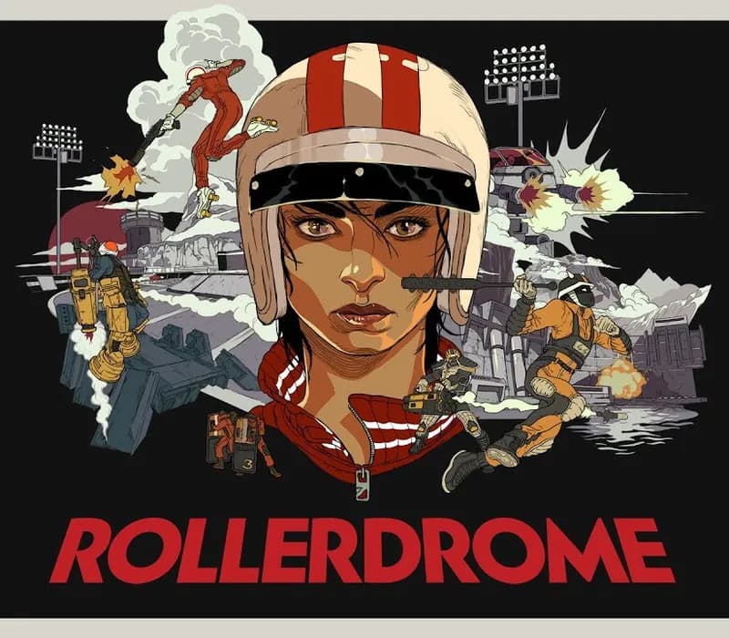 Okładka gry Rollerdrome STEAM KLUCZ