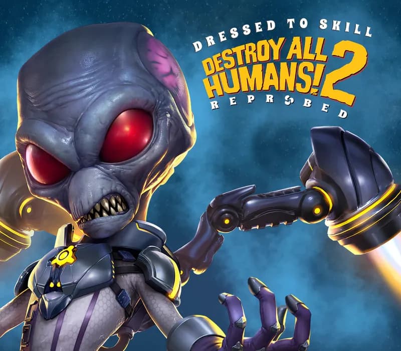 Okładka gry DESTROY ALL HUMANS! 2: REPROBED DRESSED TO SKILL EDITION Xbox Series X/S