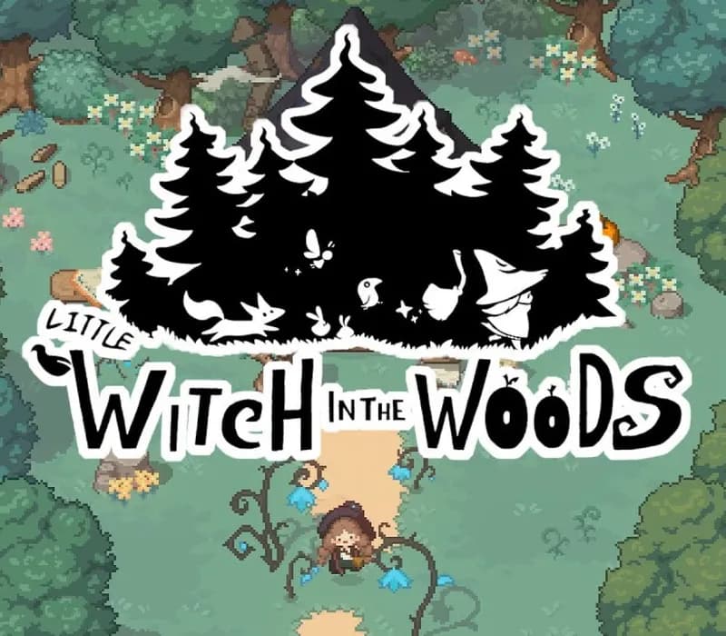 Okładka gry Little Witch the Woods STEAM KLUCZ