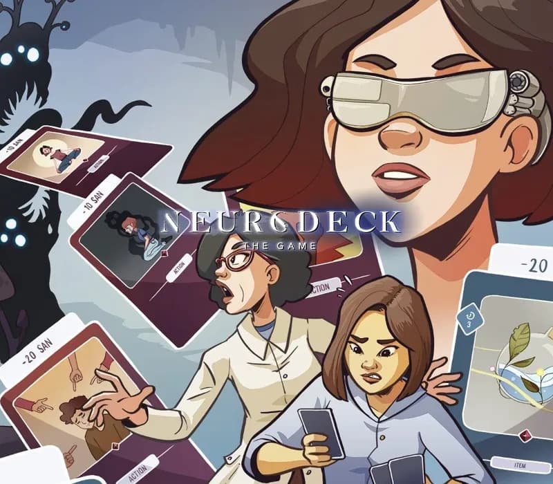 Okładka gry NEURODECK PSYCHOLOGICAL DECKBUILDER Steam