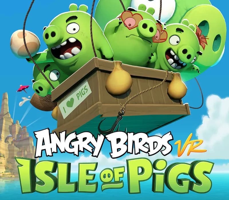 Okładka gry ANGRY BIRDS VR ISLE OF PIGS VR Steam