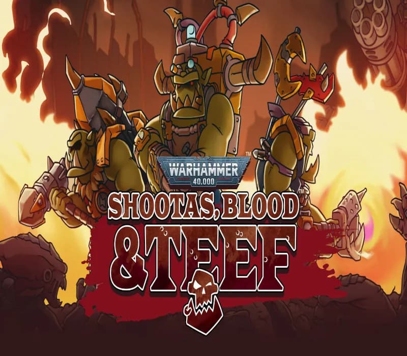 Okładka gry Warhammer 40,000: Shootas, Blood & Teef STEAM KLUCZ
