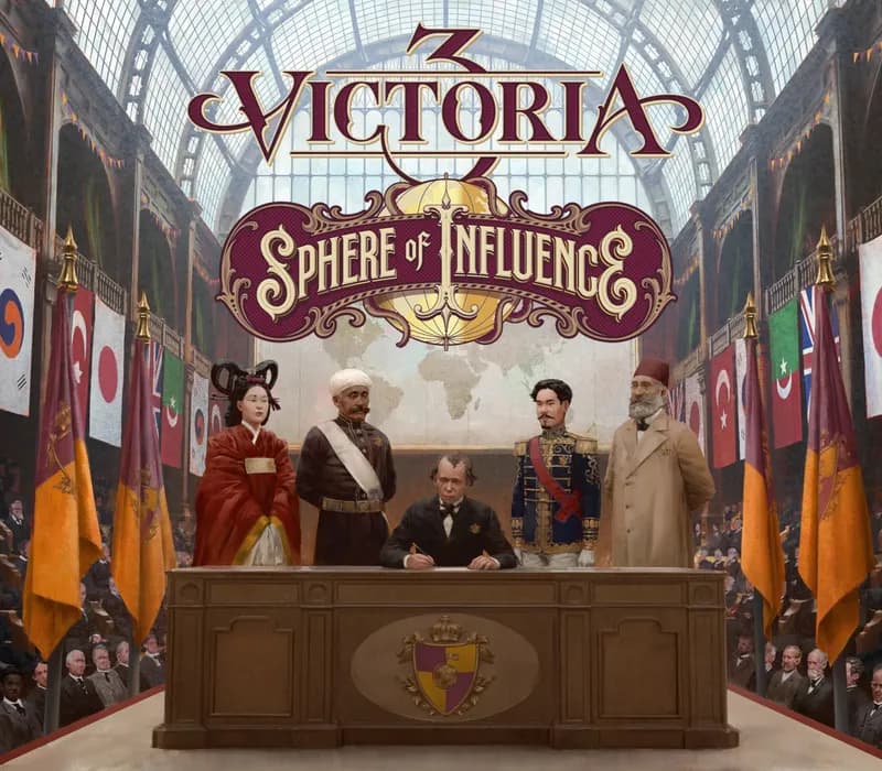 Okładka gry Victoria 3 - Sphere of Influence DLC STEAM KLUCZ