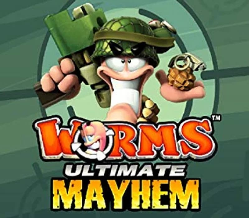 Okładka gry WORMS ULTIMATE MAYHEM Steam
