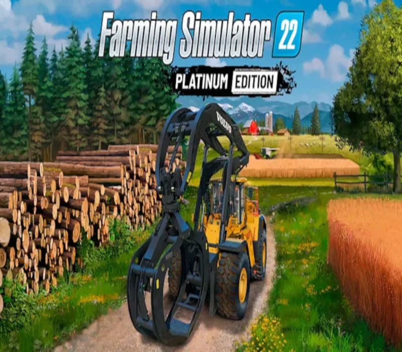 Okładka gry FARMING SIMULATOR 22 PLATINUM EDITION Steam