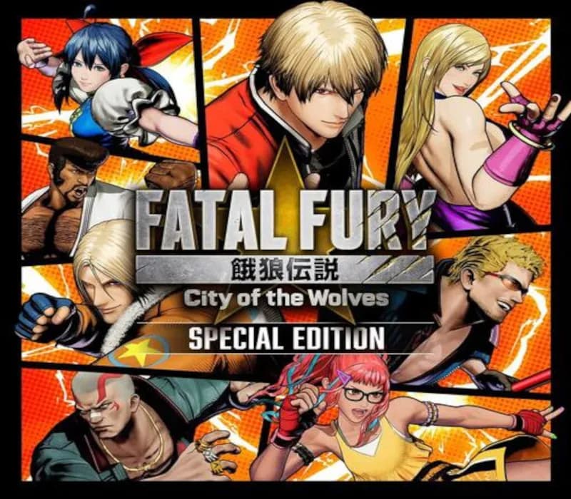 Okładka gry FATAL FURY: City of the Wolves: Special Edition