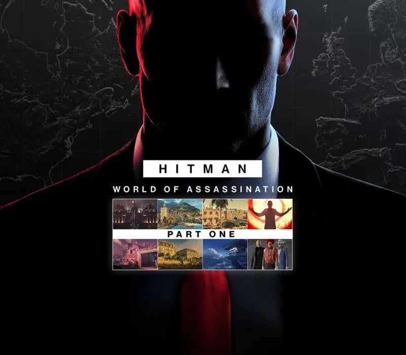 Okładka gry HITMAN WORLD OF ASSASSINATION PART ONE Xbox One & Series X/S