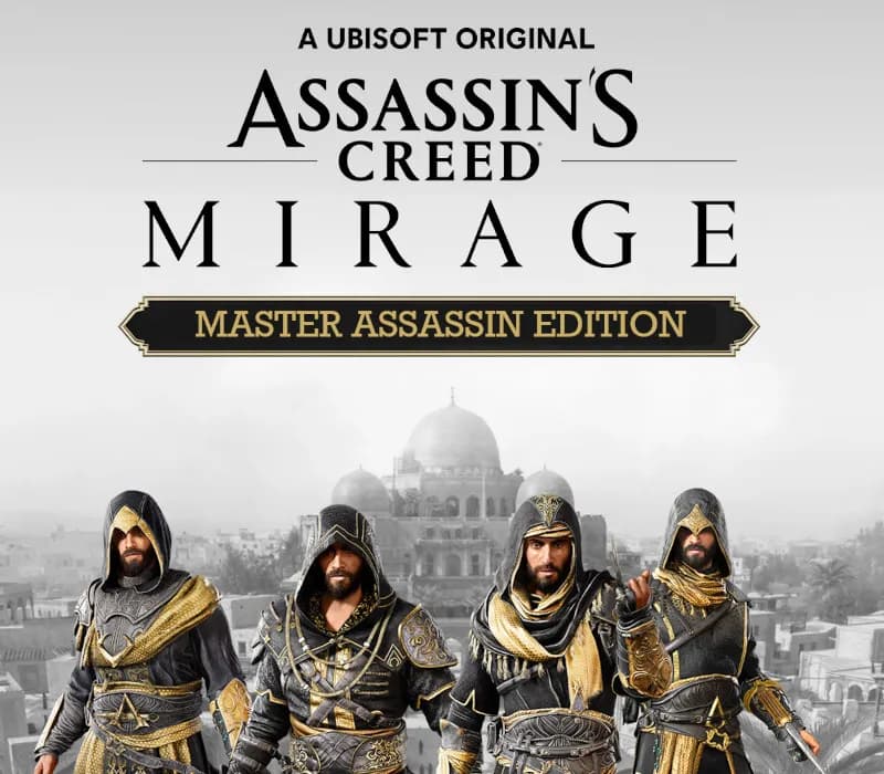 Okładka gry ASSASSIN'S CREED MIRAGE MASTER ASSASSIN EDITION Xbox One & Series X/S