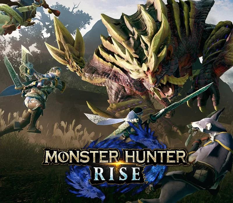 Okładka gry MONSTER HUNTER RISE STEAM KLUCZ