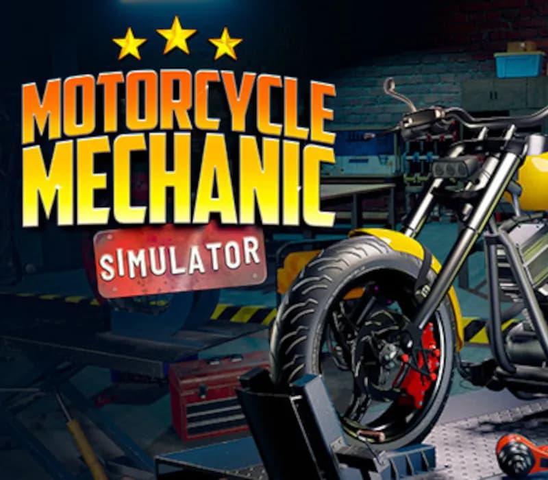 Okładka gry MOTORCYCLE MECHANIC SIMULATOR 2021 Xbox One & Series X/S