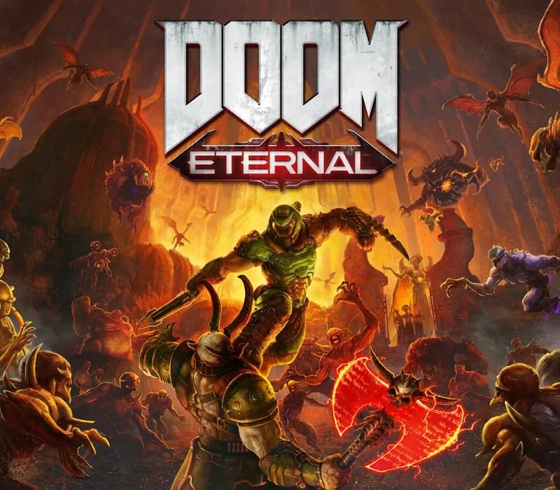 Okładka gry DOOM Eternal STEAM KLUCZ
