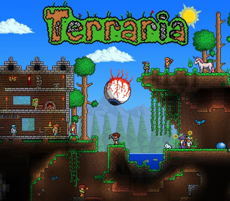 Okładka gry TERRARIA Steam KLUCZ