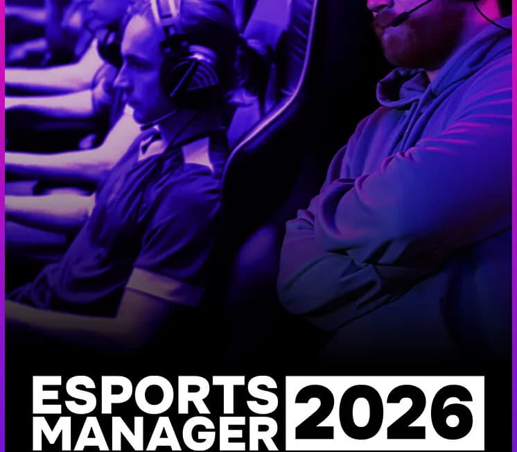 Okładka gry ESPORTS MANAGER 2026 STEAM KLUCZ KOD