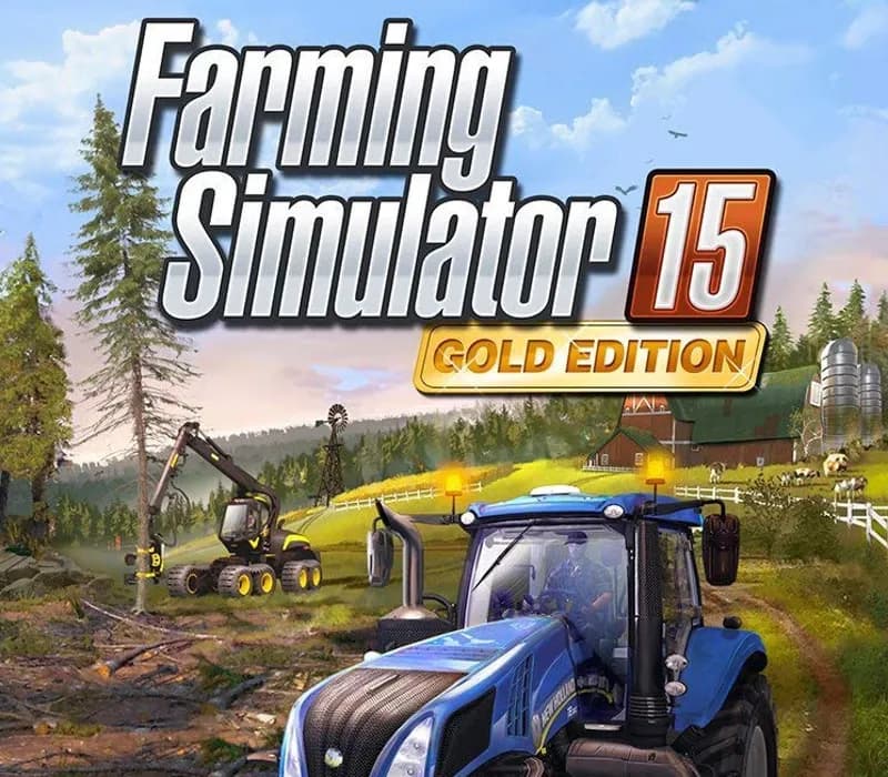 Okładka gry FARMING SIMULATOR 15 GOLD EDITION Steam