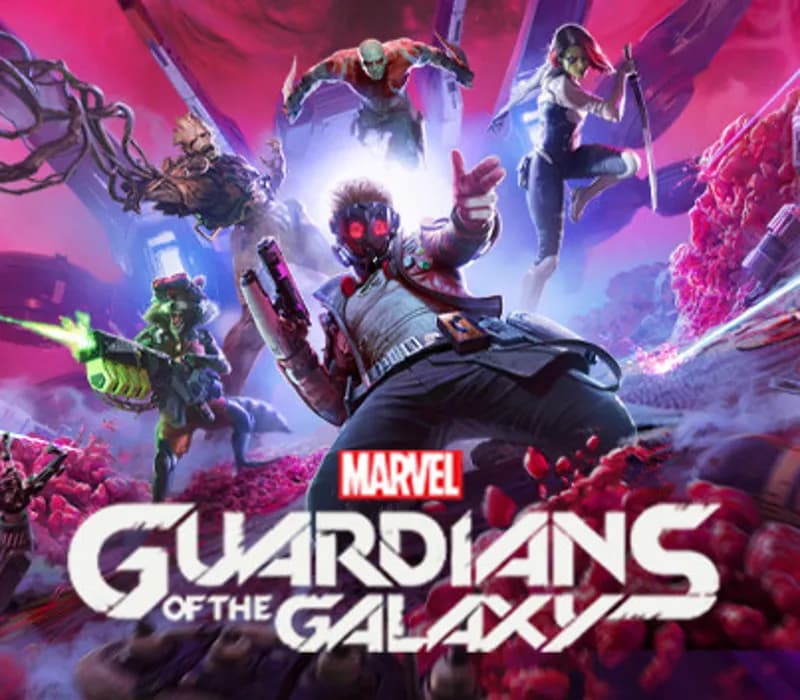 Okładka gry MARVEL'S GUARDIANS OF THE GALAXY Xbox One & Series X/S