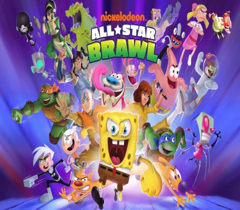 Okładka gry NICKELODEON ALL-STAR BRAWL Xbox One & Series X/S