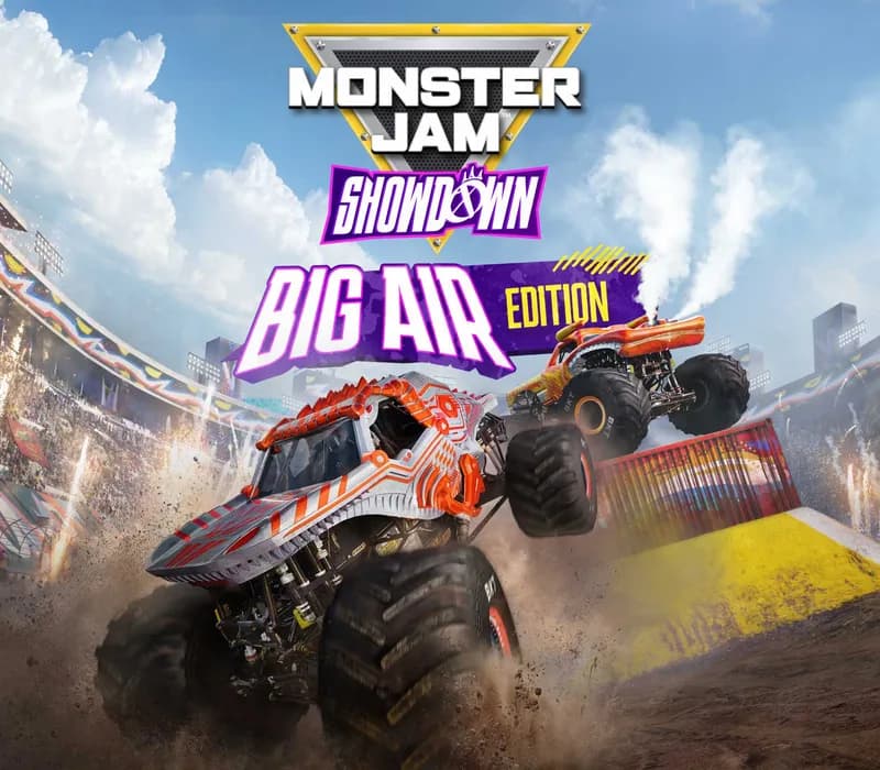 Okładka gry MONSTER JAM SHOWDOWN: BIG AIR EDITION Xbox One & Series X/S