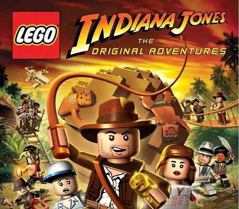 Okładka gry LEGO Indiana Jones: The Original Adventures STEAM KLUCZ