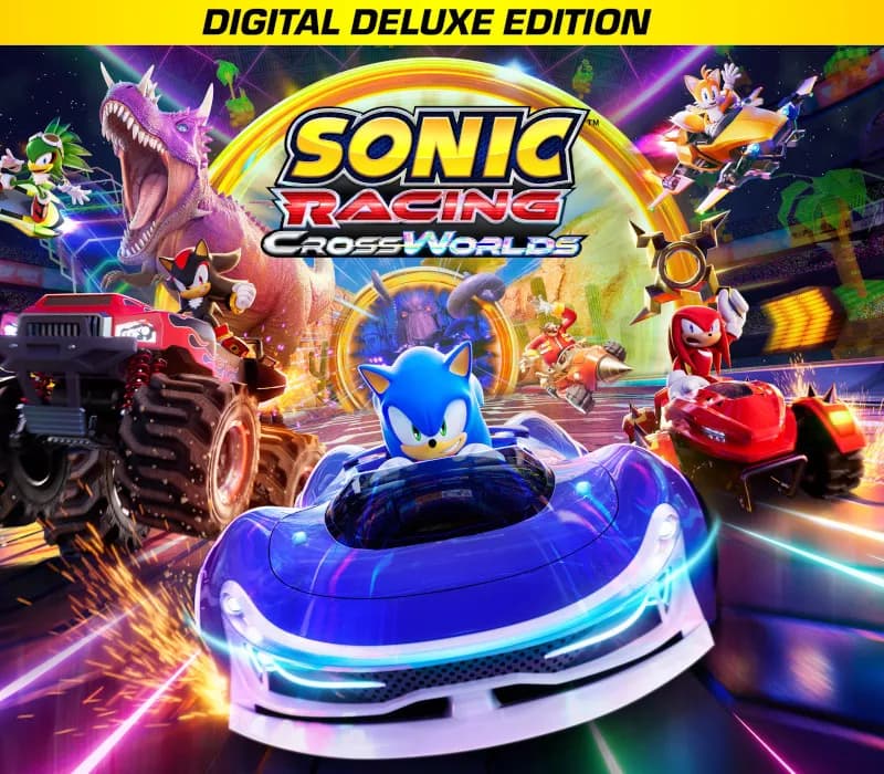 Okładka gry Sonic Racing: CrossWorlds Deluxe Edition