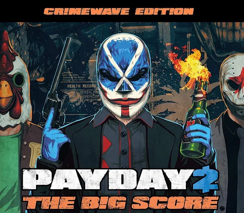 Okładka gry PAYDAY 2 CRIMEWAVE EDITION Xbox One & Series X/S