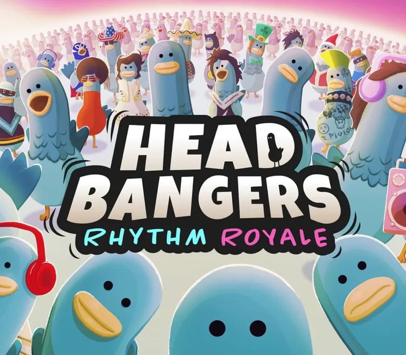 Okładka gry HEADBANGERS RHYTHM ROYALE Steam