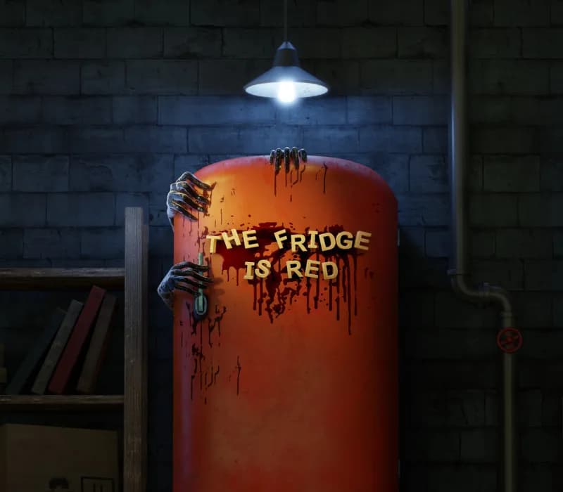 Okładka gry THE FRIDGE IS RED Steam