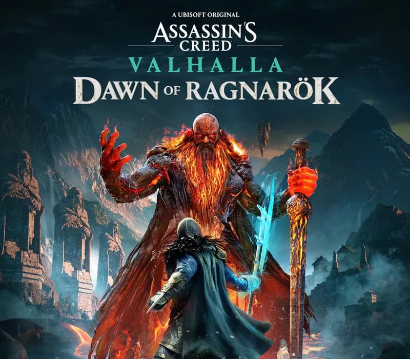 Okładka gry ASSASSIN'S CREED VALHALLA ŚWIT RAGNAROKU Xbox One & Series X/S