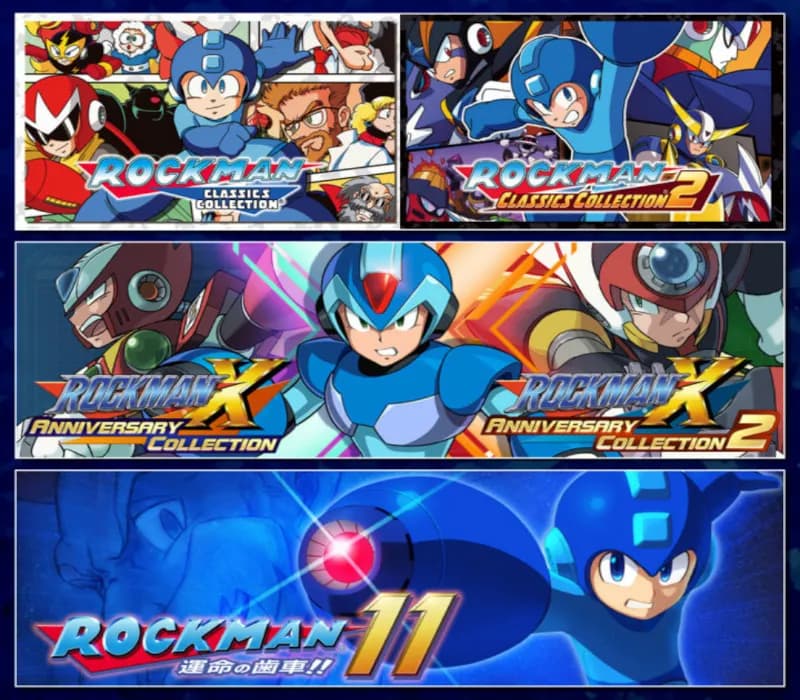 Okładka gry Mega Man 30th Anniversary Bundle Xbox One & Series X/S
