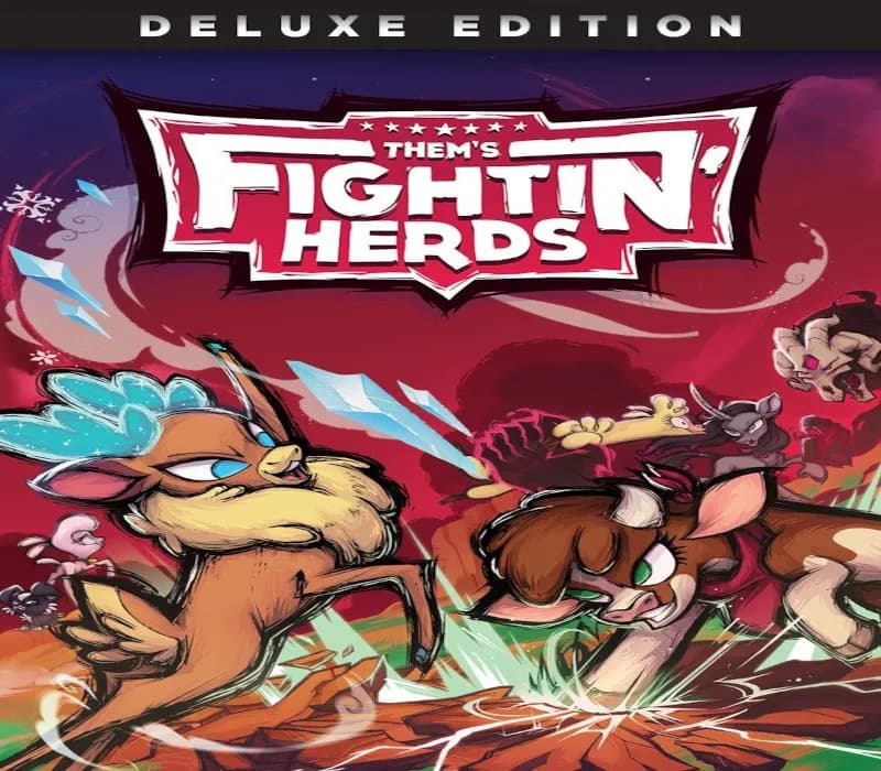 Okładka gry THEM'S FIGHTIN' HERDS: DELUXE EDITION Xbox One & Series X/S