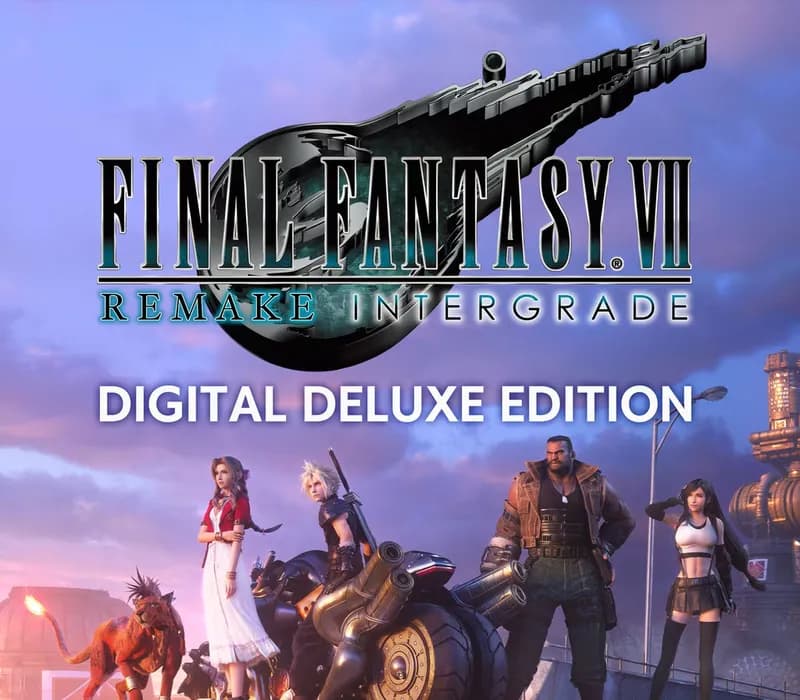 Okładka gry FINAL FANTASY VII REMAKE INTERGRADE Deluxe Edition Xbox One & Series X/S