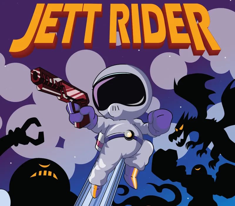 Okładka gry JETT RIDER - REDUCE, REUSE AND BLAST IT OFF! Xbox One & Series X/S
