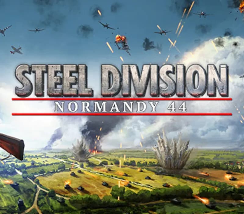 Okładka gry STEEL DIVISION NORMANDY 44 BACK TO HELL Steam