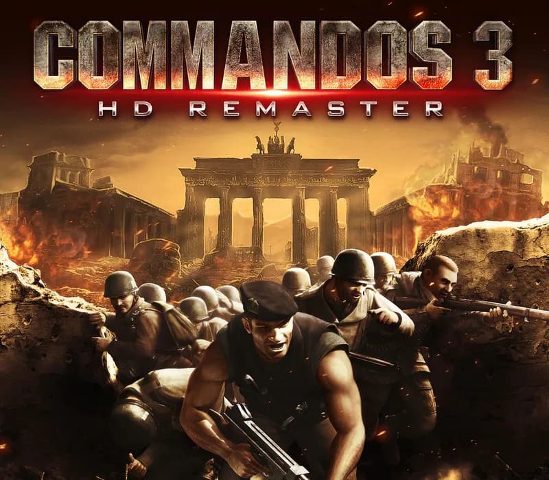 Okładka gry Commandos 3 HD Remaster STEAM KLUCZ