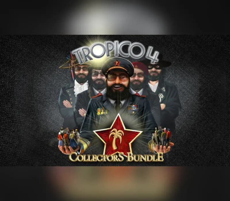 Okładka gry Tropico 4 Collector's Bundle STEAM KLUCZ