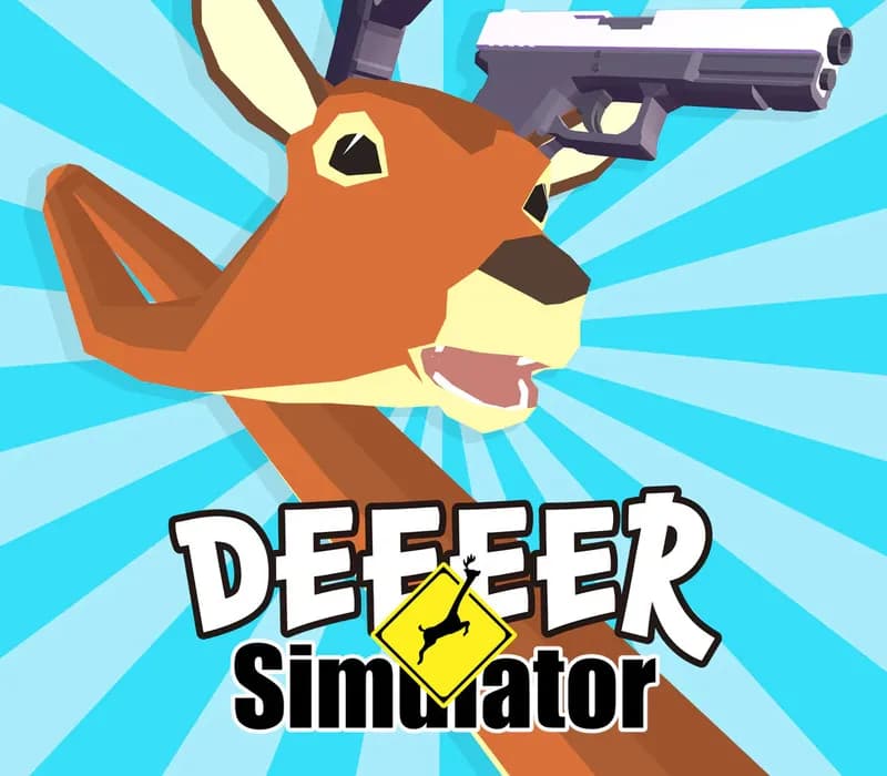 Okładka gry DEEEER Simulator: Your Average Everyday Deer Game Xbox One & Series X/S