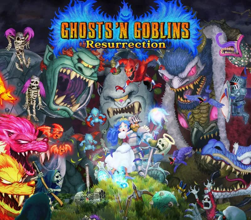 Okładka gry GHOSTS 'N GOBLINS RESURRECTION Steam