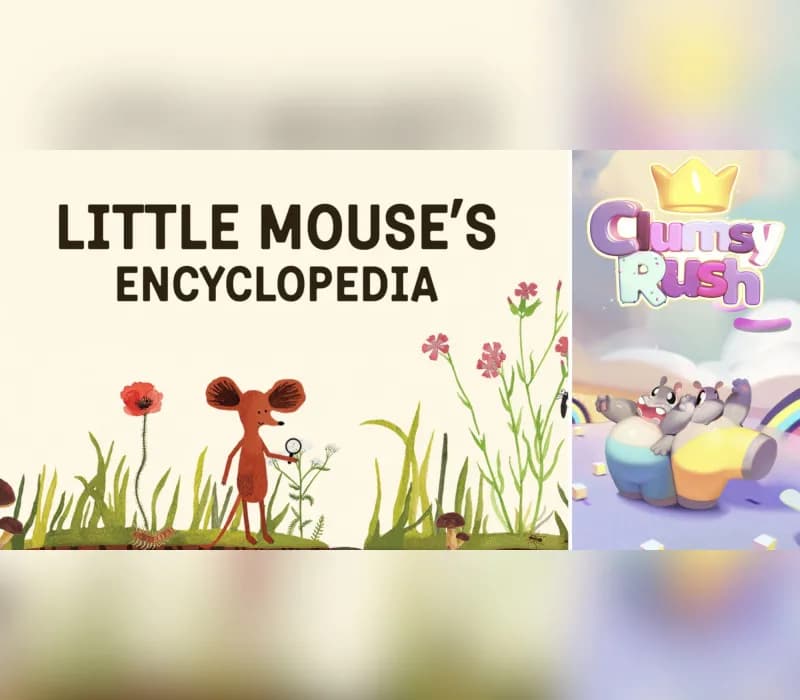 Okładka gry LITTLE MOUSE'S ENCYCLOPEDIA + CLUMSY RUSH Xbox One & Series X/S