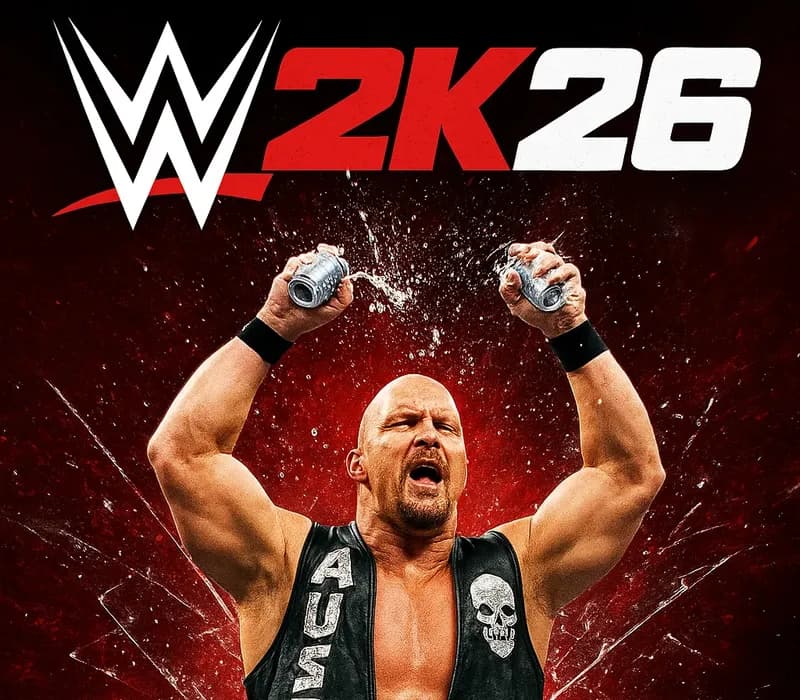 Okładka gry WWE 2K26 Xbox Series X/S KOD KLUCZ Xbox One & Series X/S