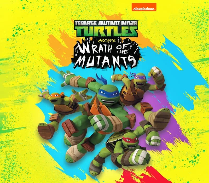 Okładka gry TEENAGE MUTANT NINJA TURTLES ARCADE WRATH OF THE MUTANTS Steam