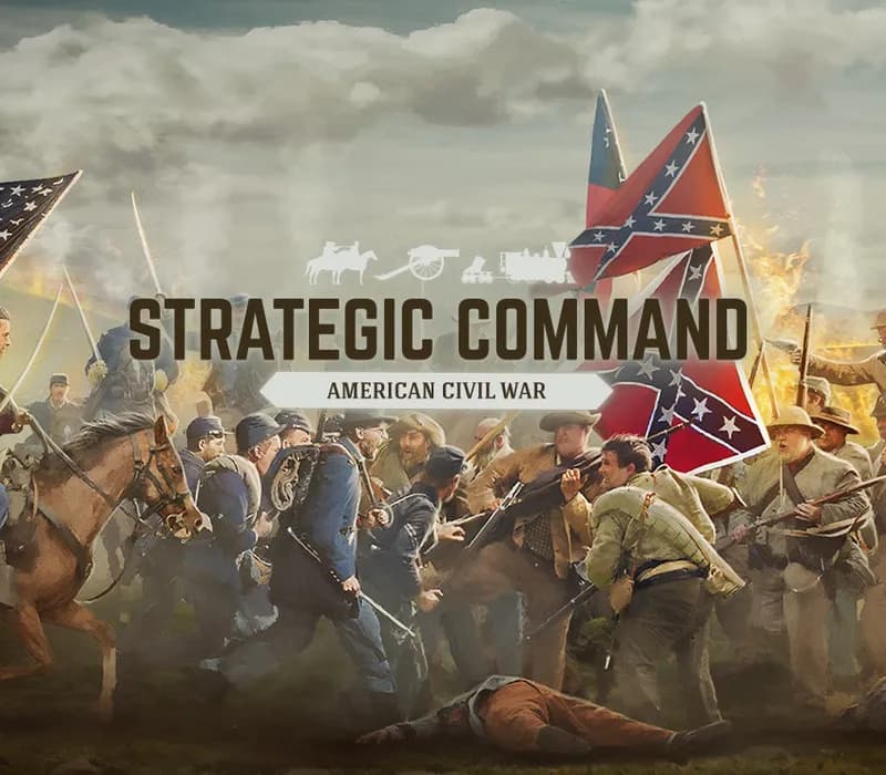 Okładka gry STRATEGIC COMMAND AMERICAN CIVIL WAR Steam
