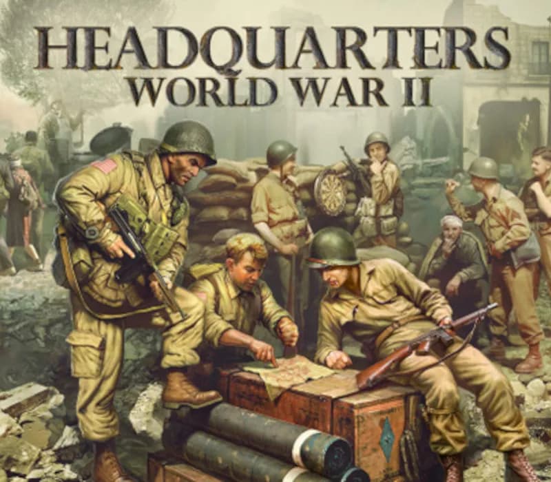 Okładka gry HEADQUARTERS WORLD WAR II Steam