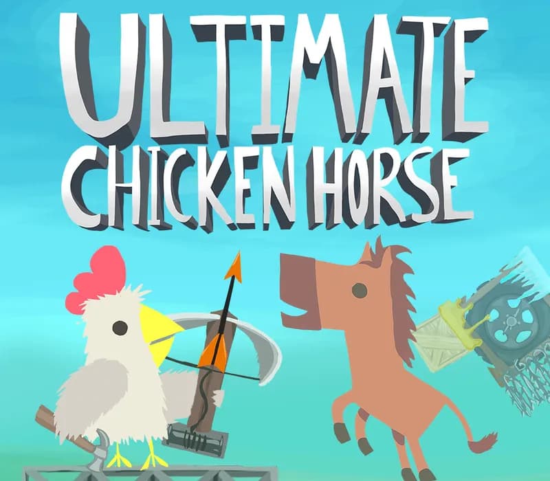 Okładka gry ULTIMATE CHICKEN HORSE Xbox One & Series X/S
