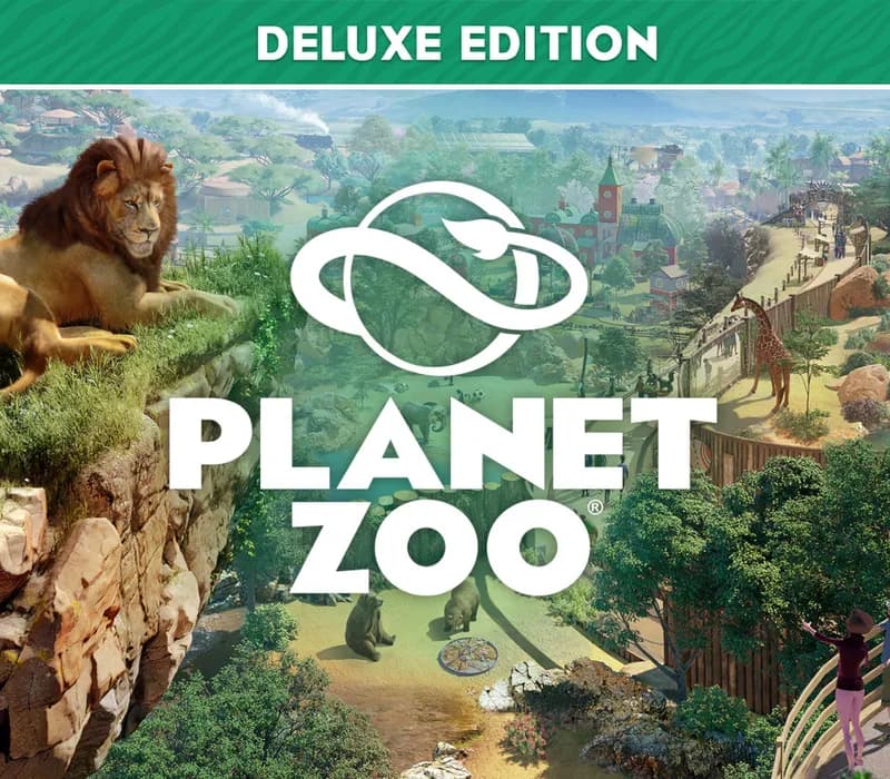 Okładka gry Planet Zoo Deluxe Edition STEAM KLUCZ
