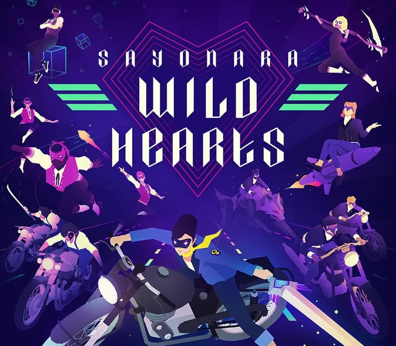 Okładka gry SAYONARA WILD HEARTS Steam