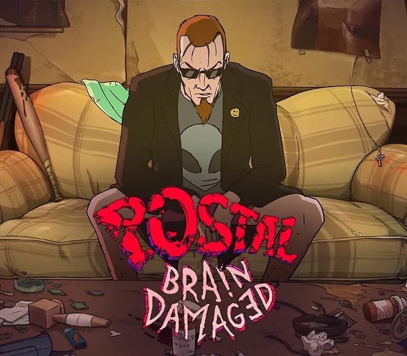 Okładka gry POSTAL: Brain Damaged STEAM KLUCZ
