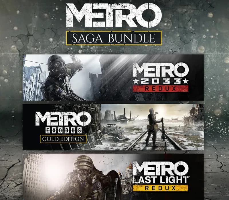 Okładka gry METRO SAGA BUNDLE Xbox One & Series X/S