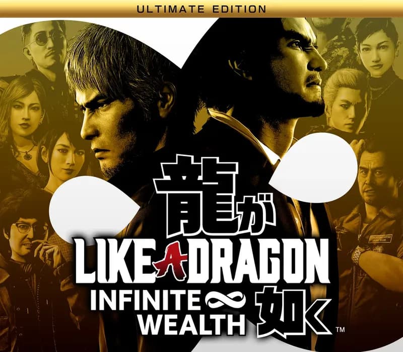 Okładka gry Like a Dragon: Infinite Wealth Ultimate Edition EG Xbox One & Series X/S