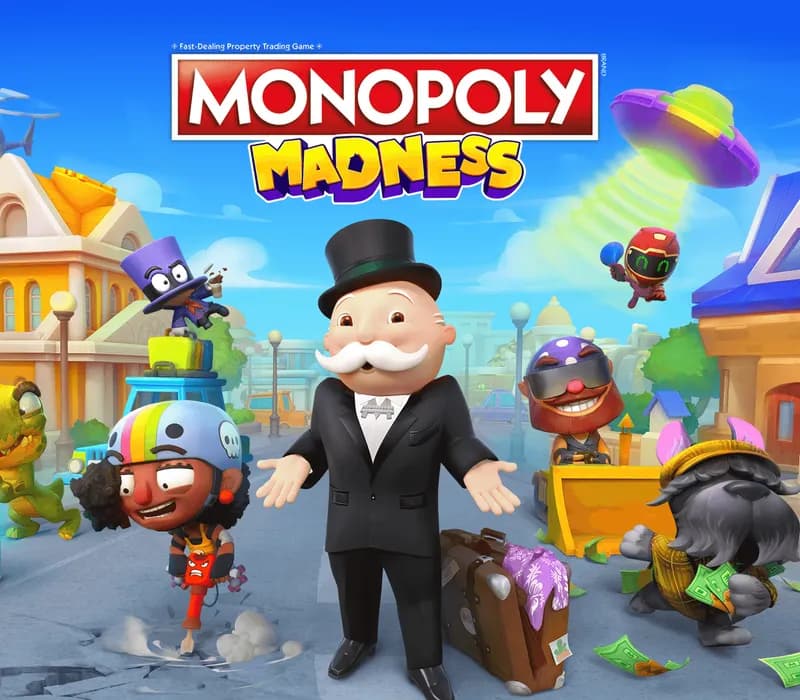Okładka gry MONOPOLY MADNESS Xbox One & Series X/S